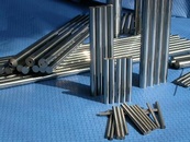Finished tungsten carbide rods